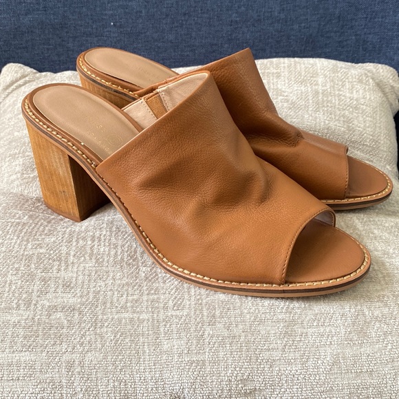 Chinese Laundry Shoes - Chinese Laundry Los Angeles Heeled Slip-on Jeffrey Campbell Mules Size 9.5